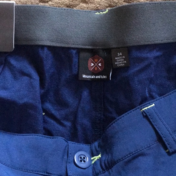 Mountain and Isles Traveler High-Performance Lightweight Cargo Short Size 34 NWT - Picture 10 of 12